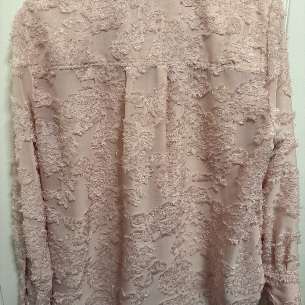 H&M Pink Textured Blouse - Picture 4 of 4